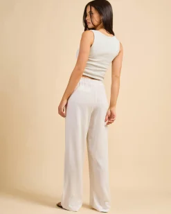 Best Island Pants Women Linen Blend|Bottoms
