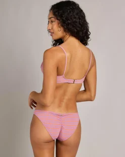 Discount Isles Plaid D-DD Balconette Bikini Top Women Bikinis