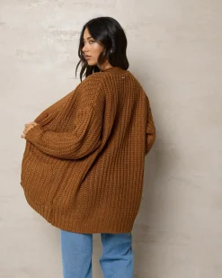 Knitwear|Jackets & Coats*Mooloola It's A Trip Knit Cardigan Ginger