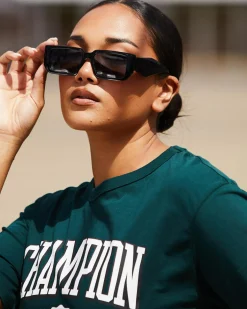 Sunglasses*Indie Eyewear Izzy Sunglasses Black/black