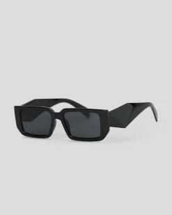 Sunglasses*Indie Eyewear Izzy Sunglasses Black/black