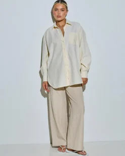 Tops*Mooloola Jack Shirt Butter