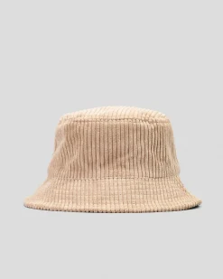 New Jackie Cord Bucket Hat Women Headwear