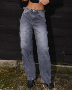 Denim|Bottoms*DESU Jacob Carpenter Jeans Blasted Grey