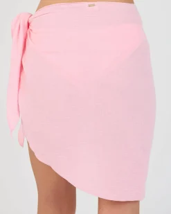 Sarongs*Topanga James Tie Sarong Baby Pink