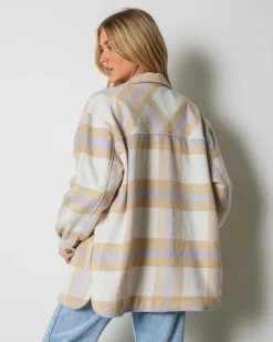 Jackets & Coats*Ava And Ever Jasper Shacket Cashew