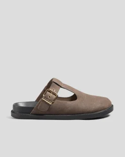 Sandals*Ava And Ever Jasper Slide Sandals Chocolate