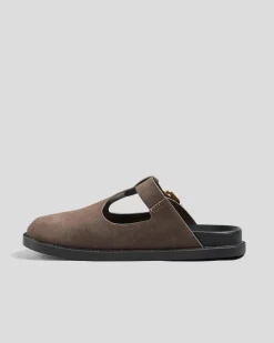 Sandals*Ava And Ever Jasper Slide Sandals Chocolate