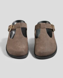 Sandals*Ava And Ever Jasper Slide Sandals Chocolate