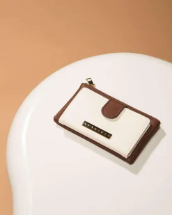 Wallets*Ava And Ever Jaxen Wallet Chocolate/bone