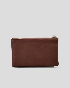 Wallets*Ava And Ever Jaxen Wallet Chocolate/bone