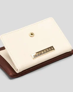 Wallets*Ava And Ever Jaxen Wallet Chocolate/bone