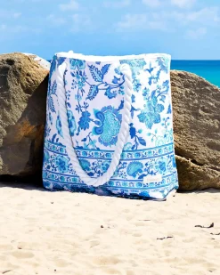 Beach Accessories|Bags*Mooloola Jaymie Beach Bag Blue/white