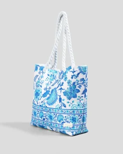 Beach Accessories|Bags*Mooloola Jaymie Beach Bag Blue/white