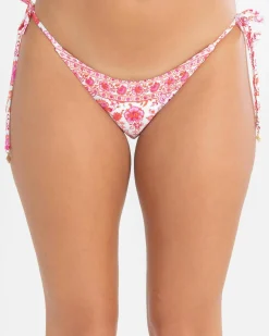 Bikinis*Kaiami Jaymie Classic Tie Bikini Bottom Pink