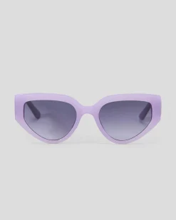 Sunglasses*Indie Eyewear Jersey Sunglasses Violet/purple Smoke