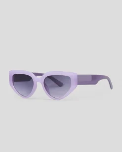 Sunglasses*Indie Eyewear Jersey Sunglasses Violet/purple Smoke