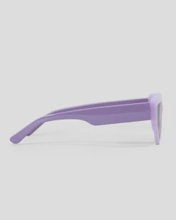 Sunglasses*Indie Eyewear Jersey Sunglasses Violet/purple Smoke