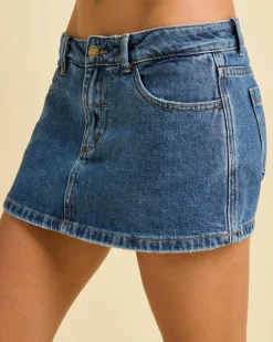 New Josie Skort Women Denim|Bottoms