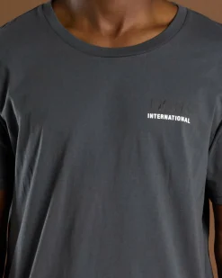 Tops & T-Shirts*Lucid Judge T-Shirt Charcoal
