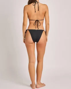 Bikinis*Topanga Julieta Classic Tie Bikini Bottom Black