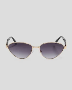 Sunglasses*Indie Eyewear Juniper Sunglasses Gold/smk