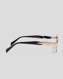 Sunglasses*Indie Eyewear Juniper Sunglasses Gold/smk