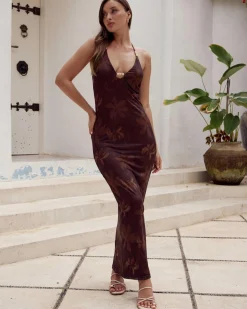 Dresses*Ava And Ever Juno Maxi Dress Espresso