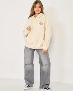 Jumpers & Hoodies*RVCA Jupiter Slouched Hoodie Natural