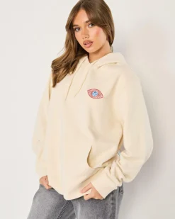 Jumpers & Hoodies*RVCA Jupiter Slouched Hoodie Natural
