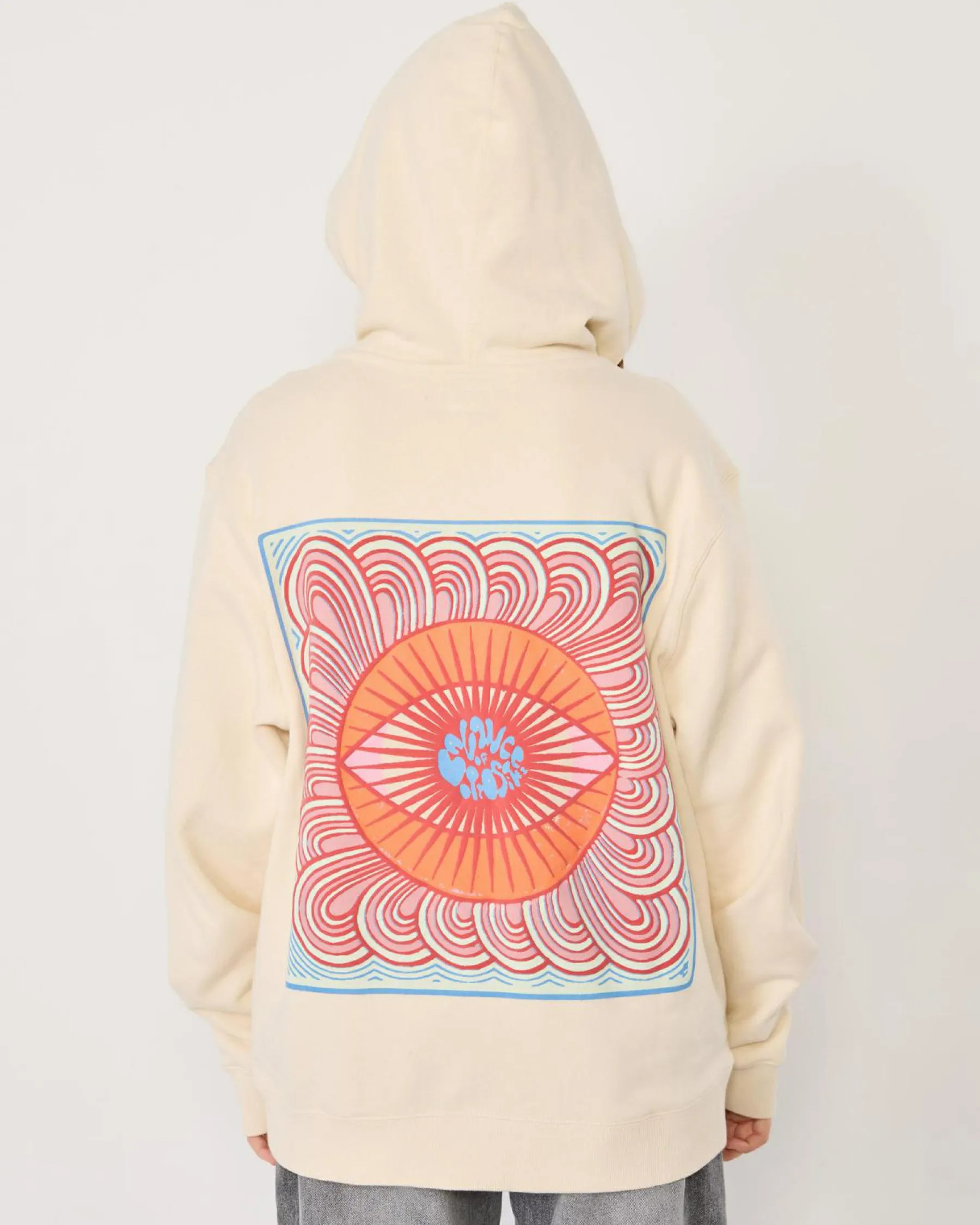 Jumpers & Hoodies*RVCA Jupiter Slouched Hoodie Natural