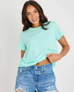 Tops*Roxy Just Do You T-Shirt Beach Glass
