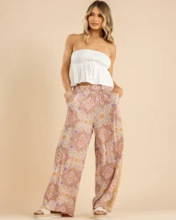 Bottoms*Billabong Just For You Follow Me Pants Sunstone