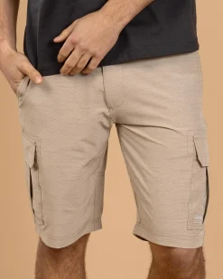 Shorts & Bottoms*Jacks Kahana Hybrid Walk Shorts Khaki