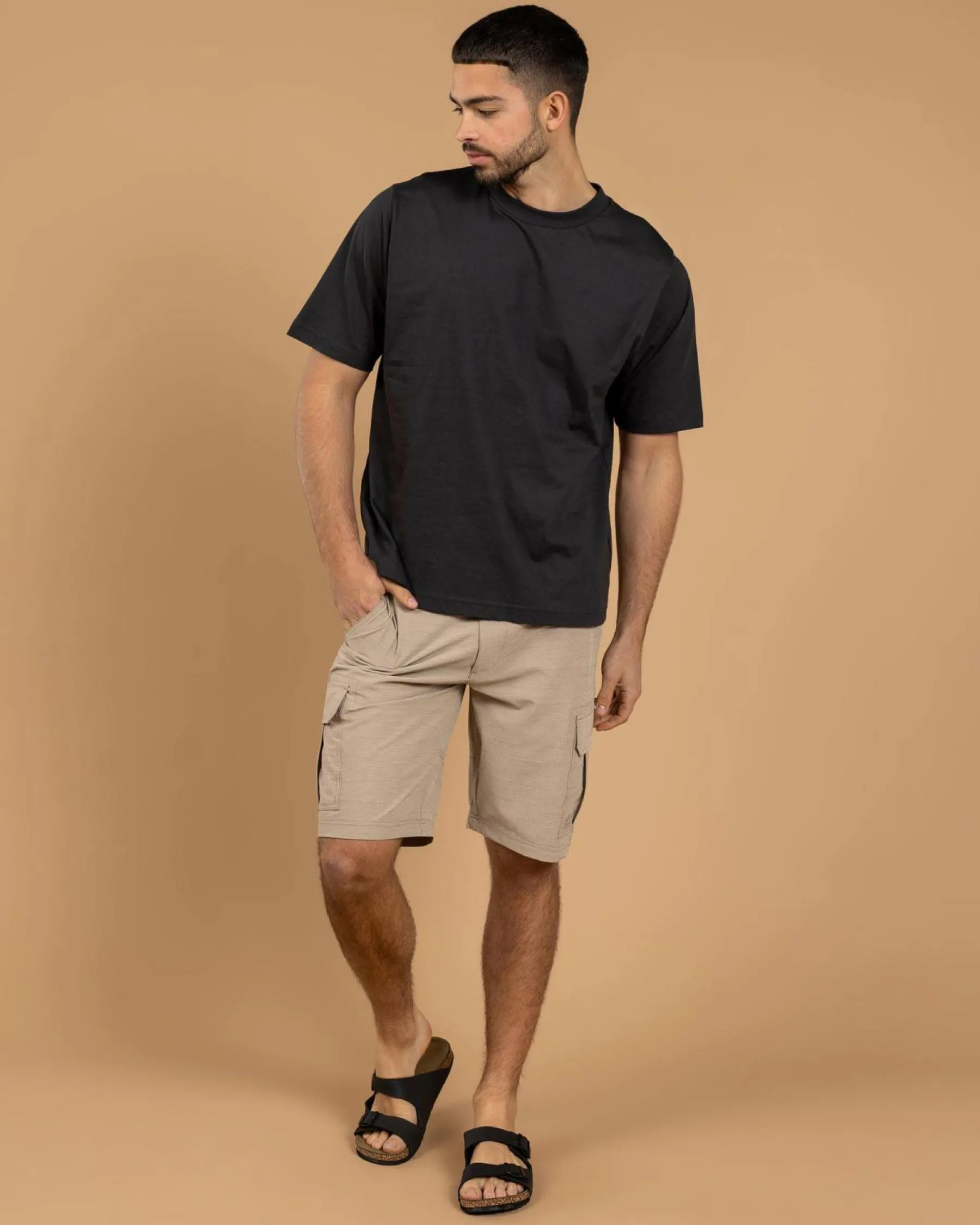 Shorts & Bottoms*Jacks Kahana Hybrid Walk Shorts Khaki