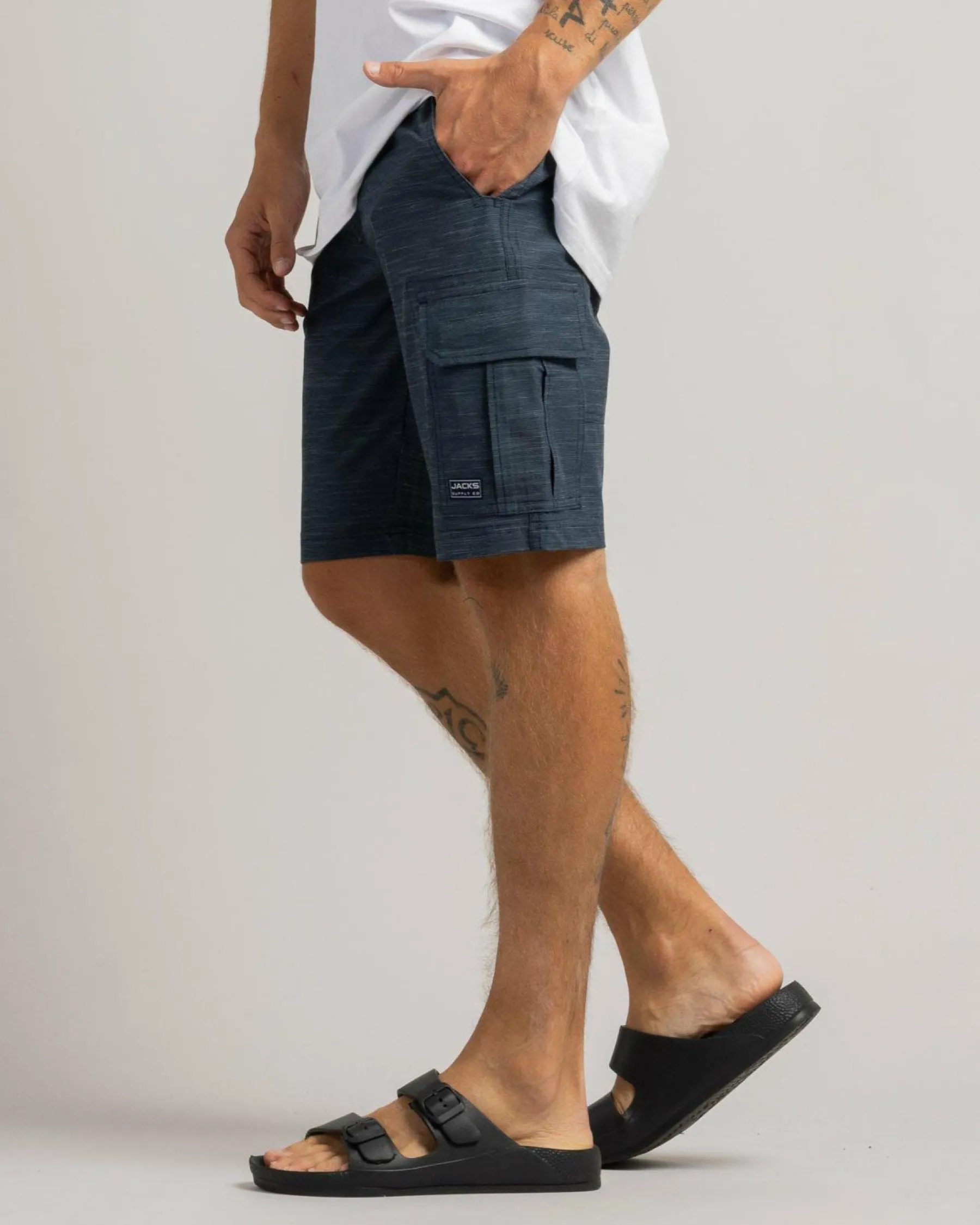 Shorts & Bottoms*Jacks Kahana Hybrid Walk Shorts Navy