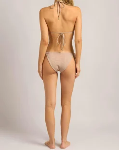 Bikinis*Topanga Kai Classic Bikini Bottom Taupe