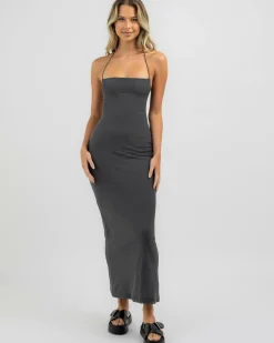 Dresses*Ava And Ever Kai Maxi Dress Mid Grey
