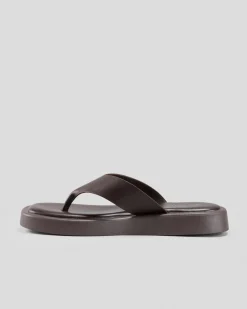 Sandals*Ava And Ever Kai Thong Sandals Espresso