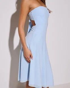 Dresses*Mooloola Kaia Midi Dress Light Blue