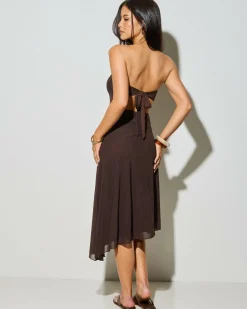Dresses*Mooloola Kaia Midi Dress Espresso