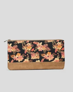 Pencil Cases & Stationery|Pencil Cases & Stationery*Mooloola Kala Long Pencil Case Pink/orange