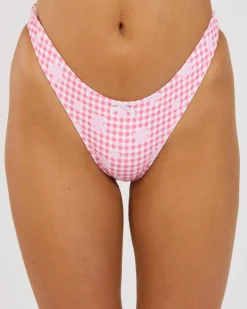 Bikinis*Topanga Kaylah High Cut Bikini Bottom Pink