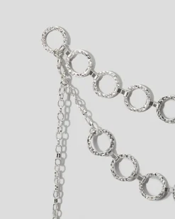Belts|Belts*Ava And Ever Keela Chain Belt Silver