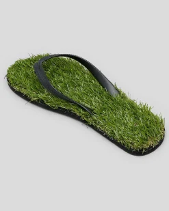 Flip Flops & Sandals*Kustom Keep On The Grass Thong Grass Green