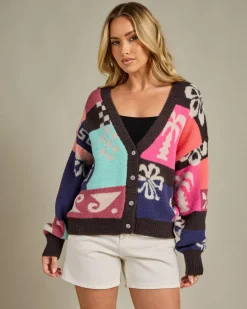 New Keepsakes Jacquard Cardigan Women Jackets & Coats
