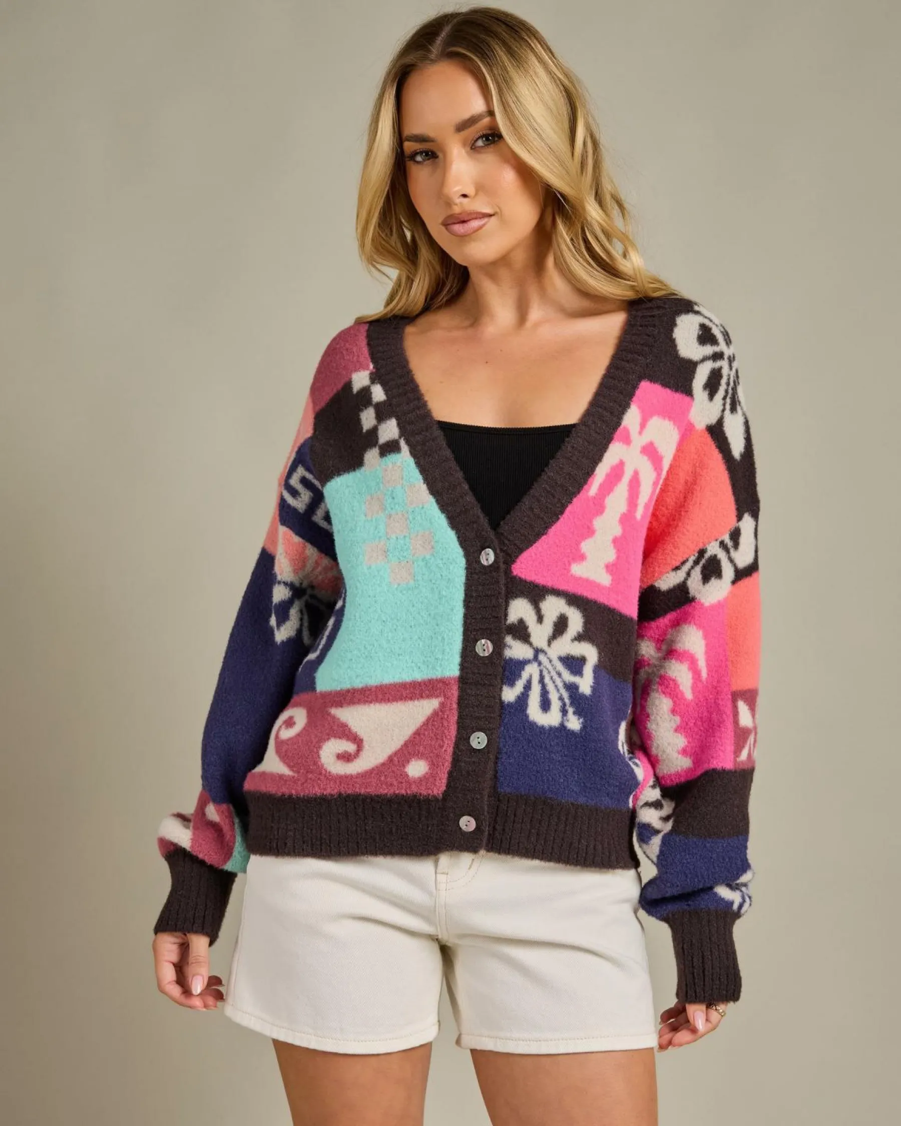 New Keepsakes Jacquard Cardigan Women Jackets & Coats