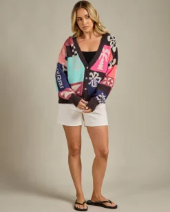 New Keepsakes Jacquard Cardigan Women Jackets & Coats