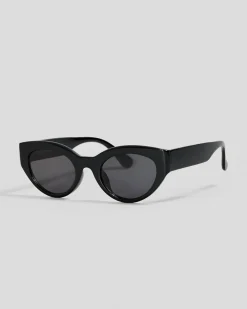 Sunglasses*Indie Eyewear Kelcey Sunglasses Black/black