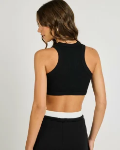 Tops*Ava And Ever Kendra Ultra Crop Top Black
